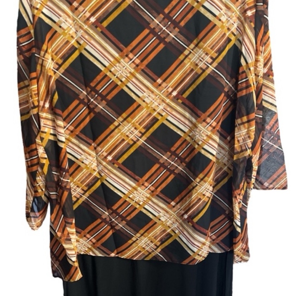 R & K Originals Faux-Jacket Dress With Removable Necklace - Picture 3 of 7